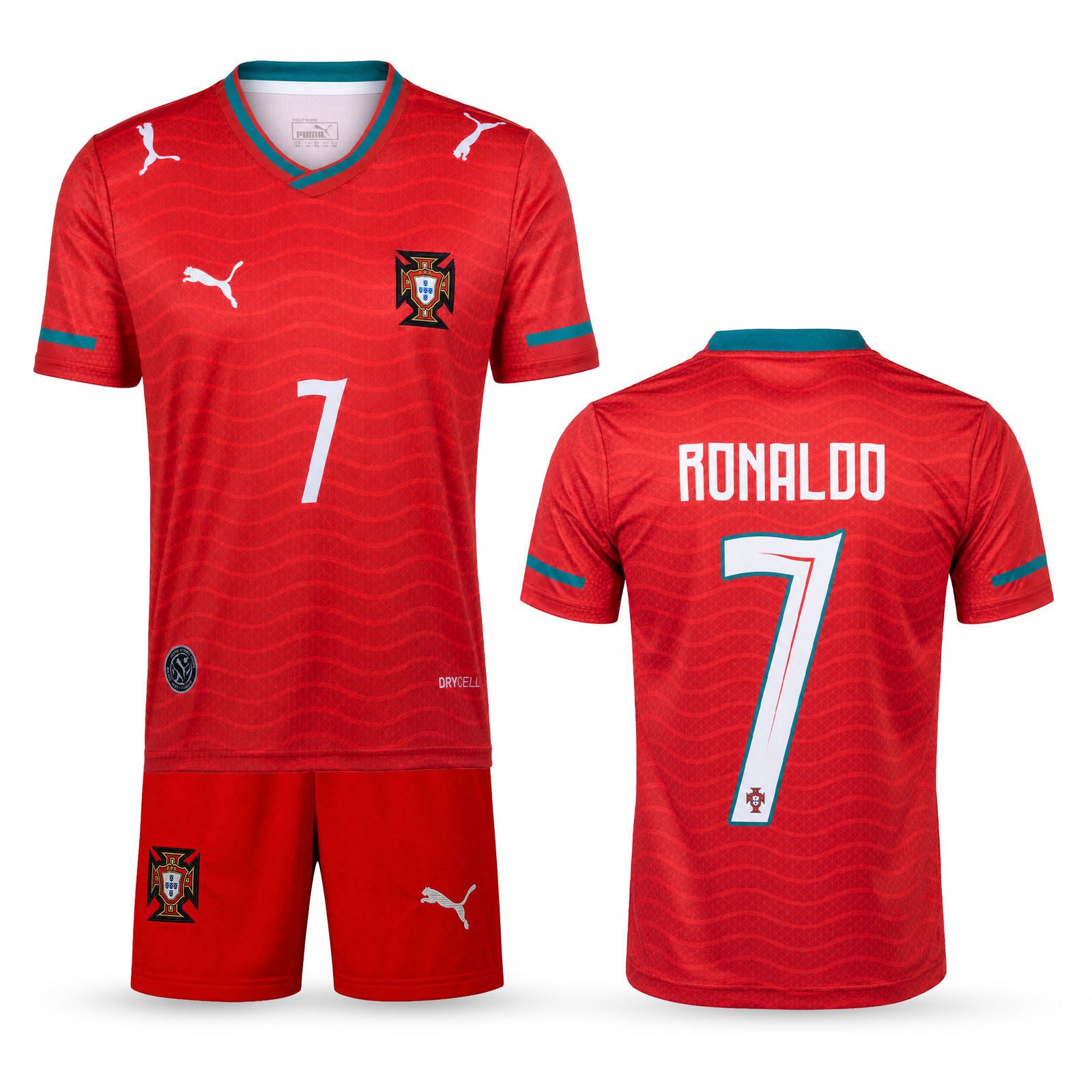 Portugalsko Detský Futbalový Komplet, Ronaldo. WC 2026