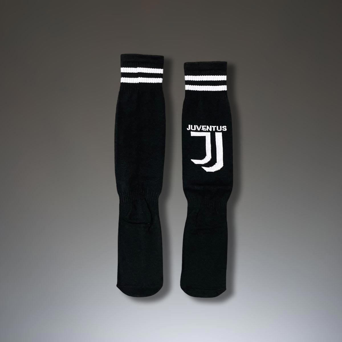 Detské futbalové ponožky, Juventus. čierne