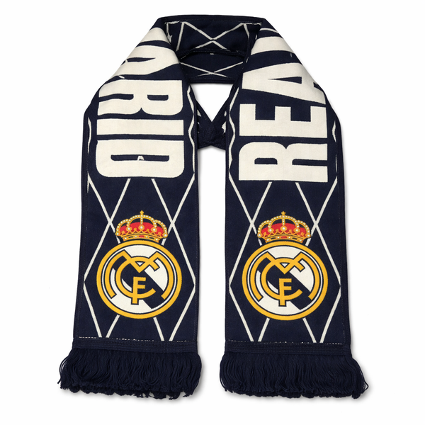 Pletená šatka Real Madrid, čierna
