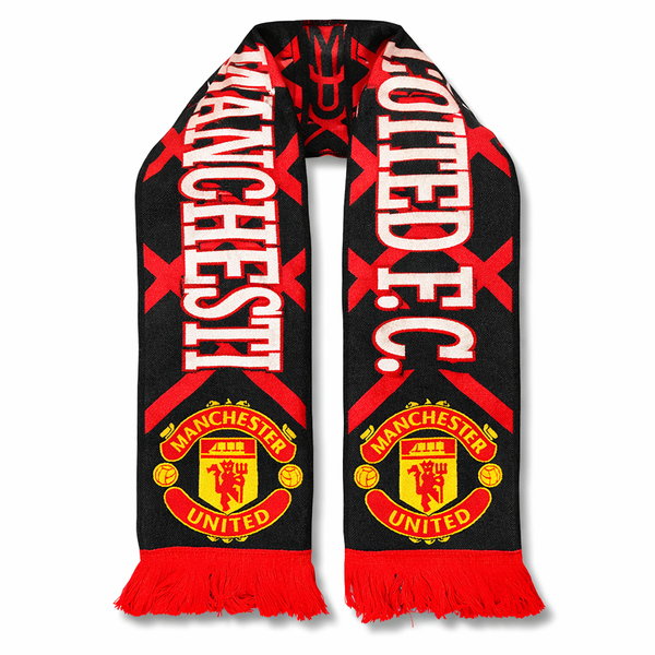 Pletená šatka Manchester United, červená