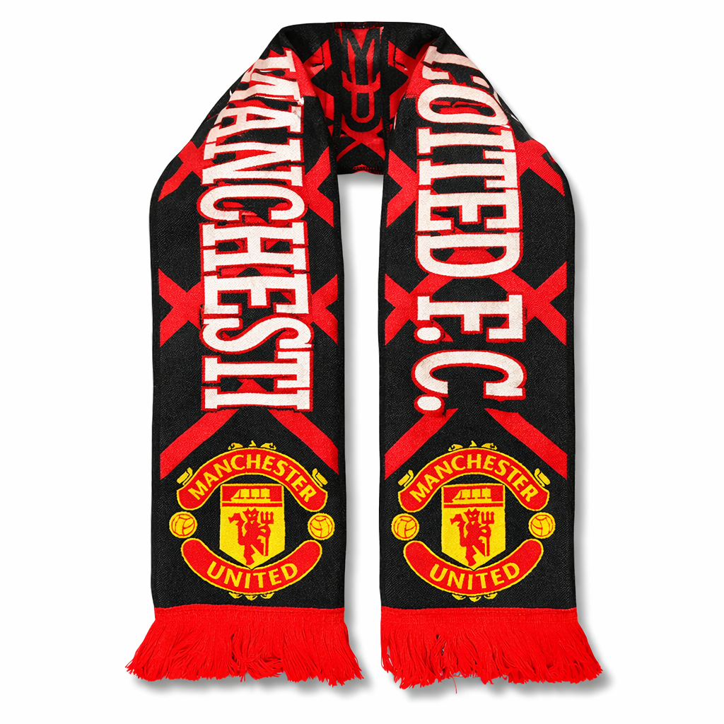 Pletená šatka Manchester United, červená