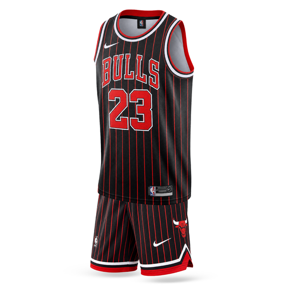 Detská basketbalová súprava, čierna, Chicago Bulls, Jordan