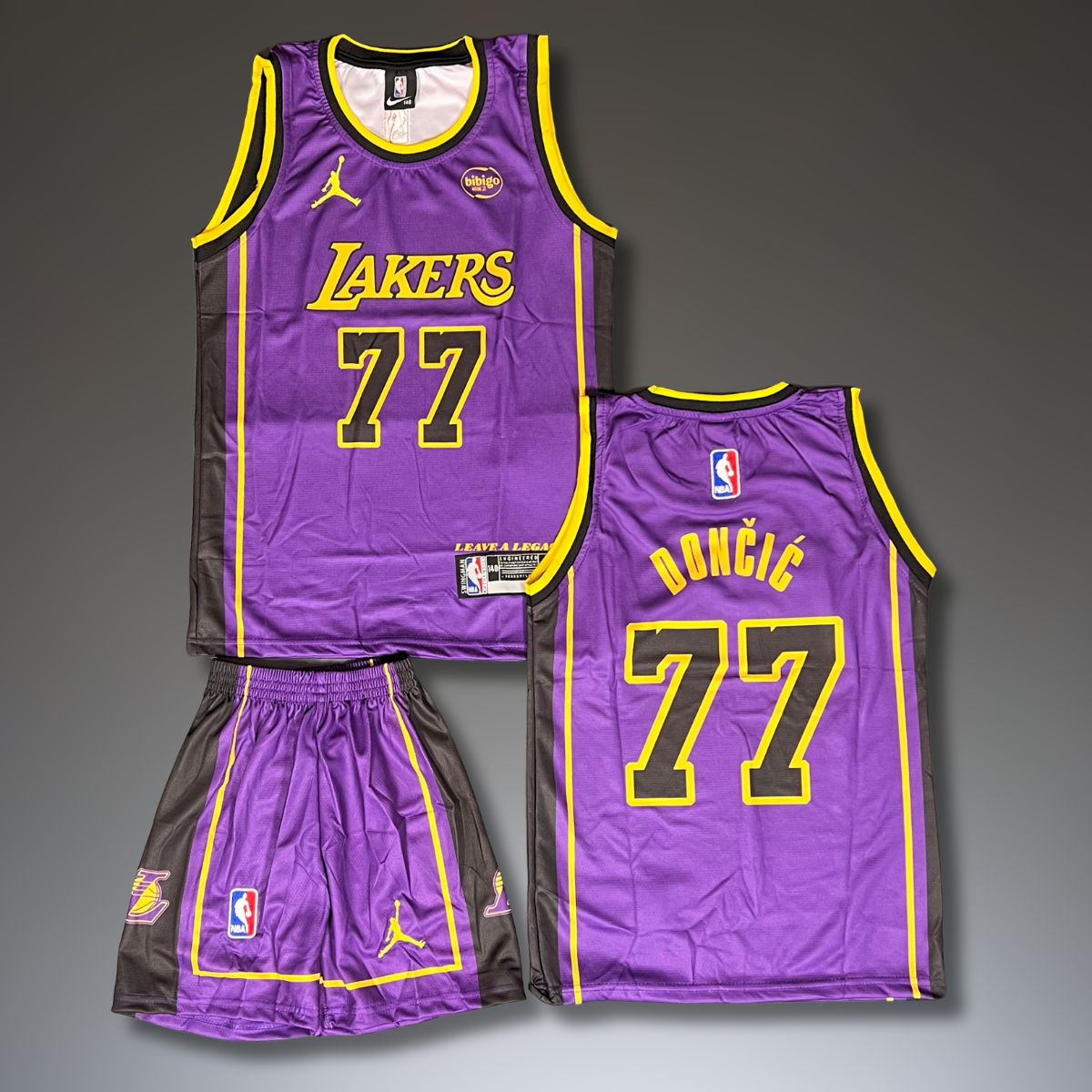 Detská basketbalová súprava, fialová. LA Lakers, Doncic