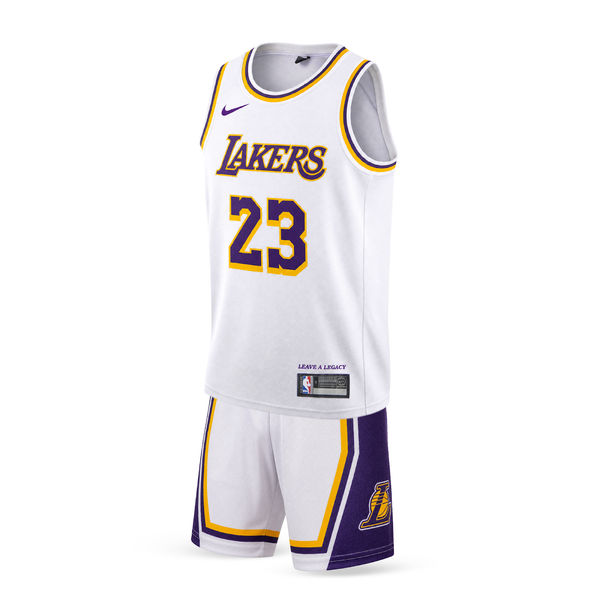 LA Lakers Detský Basketbalový Komplet, James. 26/27, Biely