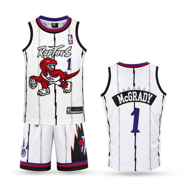 Toronto Raptors Detský Retro Basketbalový Komplet, McGrady. Retro