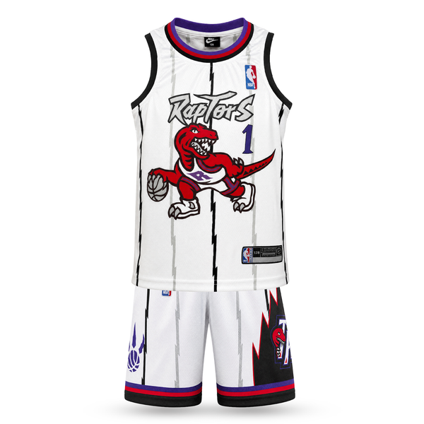 Toronto Raptors Detský Retro Basketbalový Komplet, McGrady. Retro