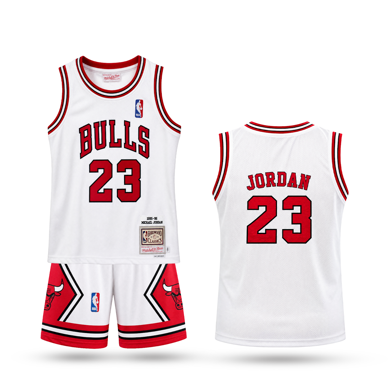 Chicago Bulls Detský Retro Basketbalový Komplet, Jordan. Retro