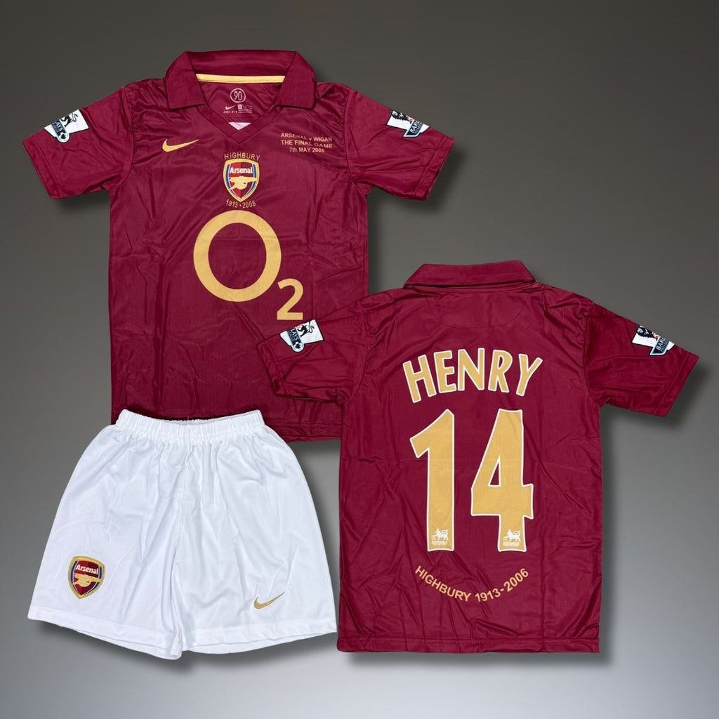 Detská súprava Arsenal, Henry. CL finále 2006