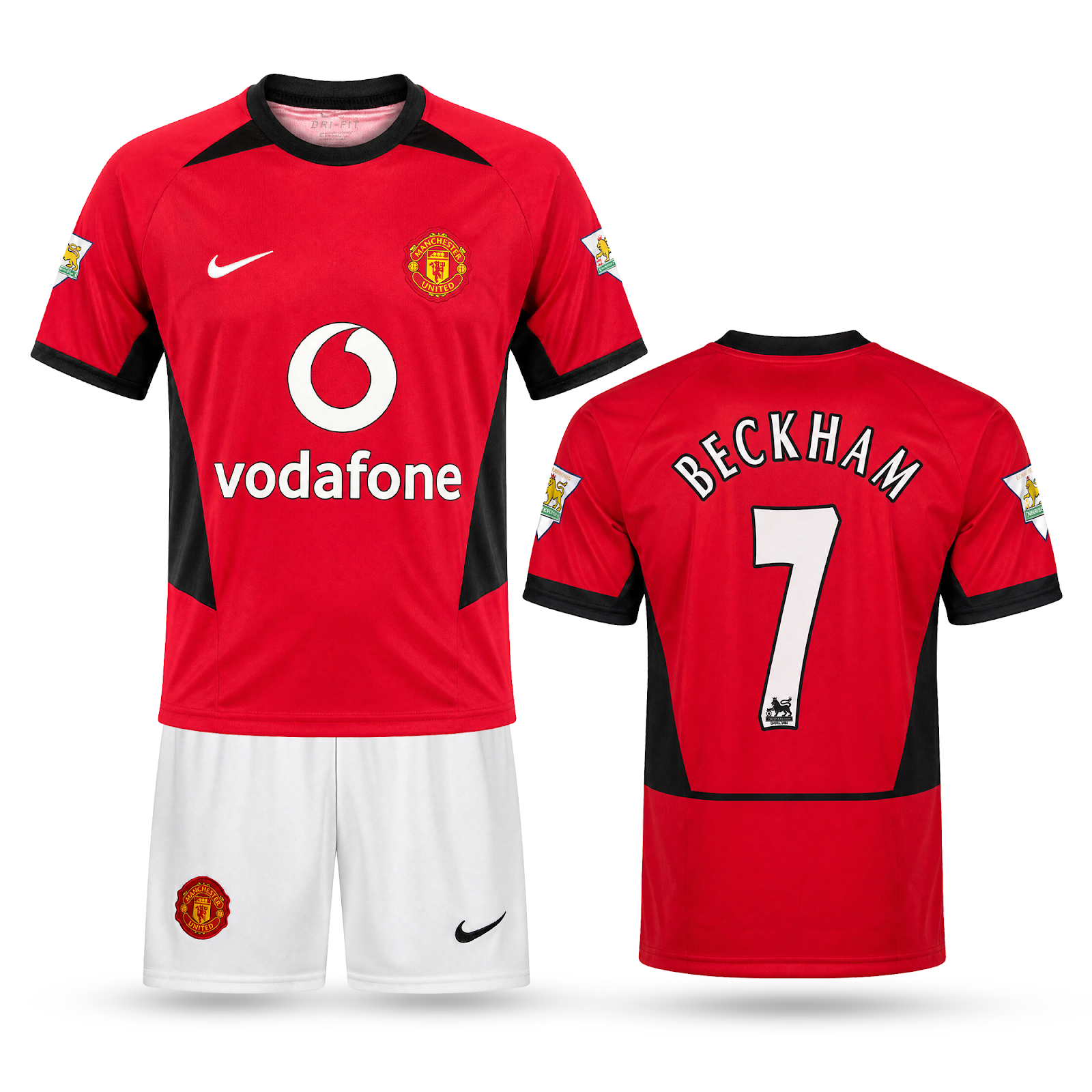 Detská súprava Manchester United, Beckham. Klasické 2002