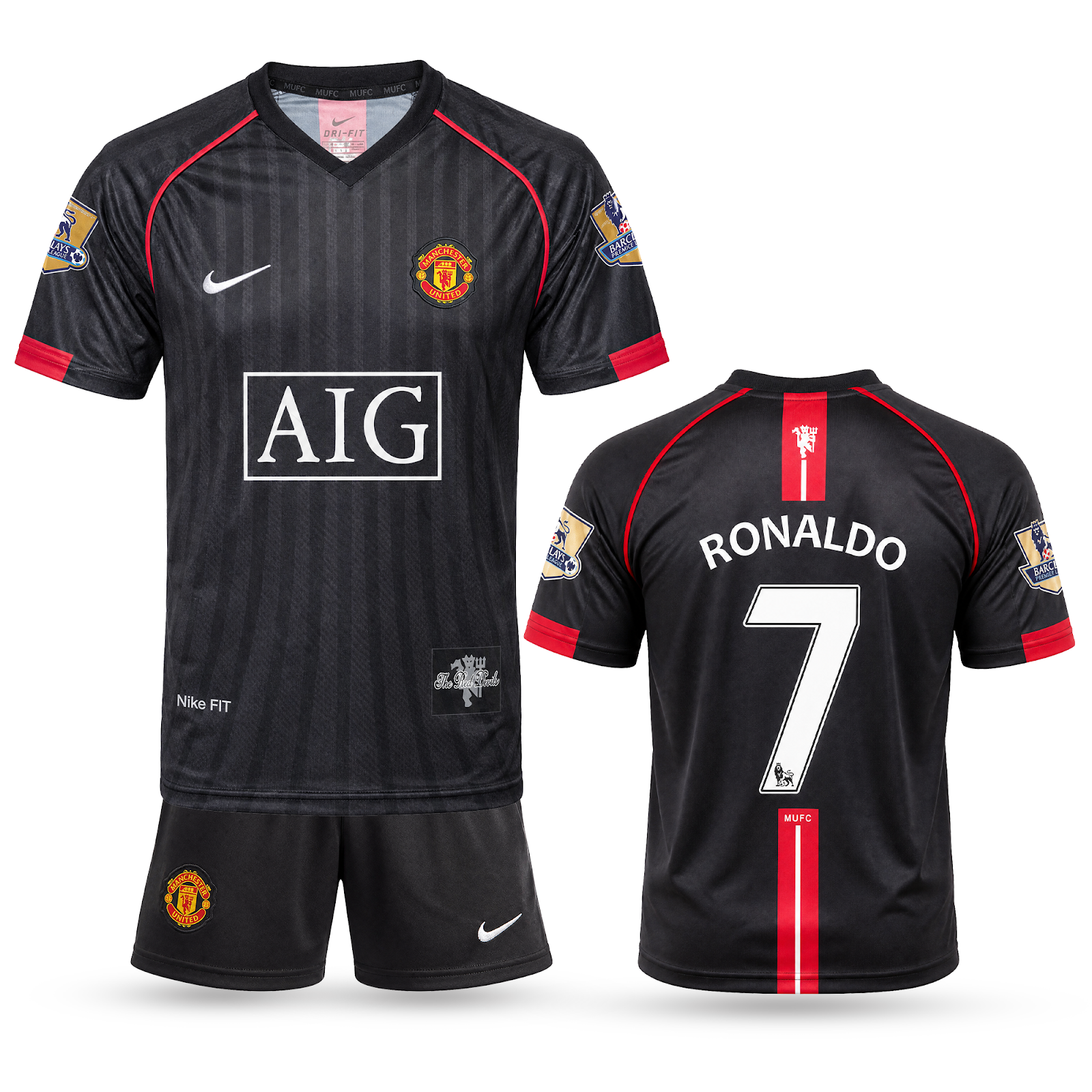 Detská hosťovská súprava Manchester United, Ronaldo. Klasická 07/08