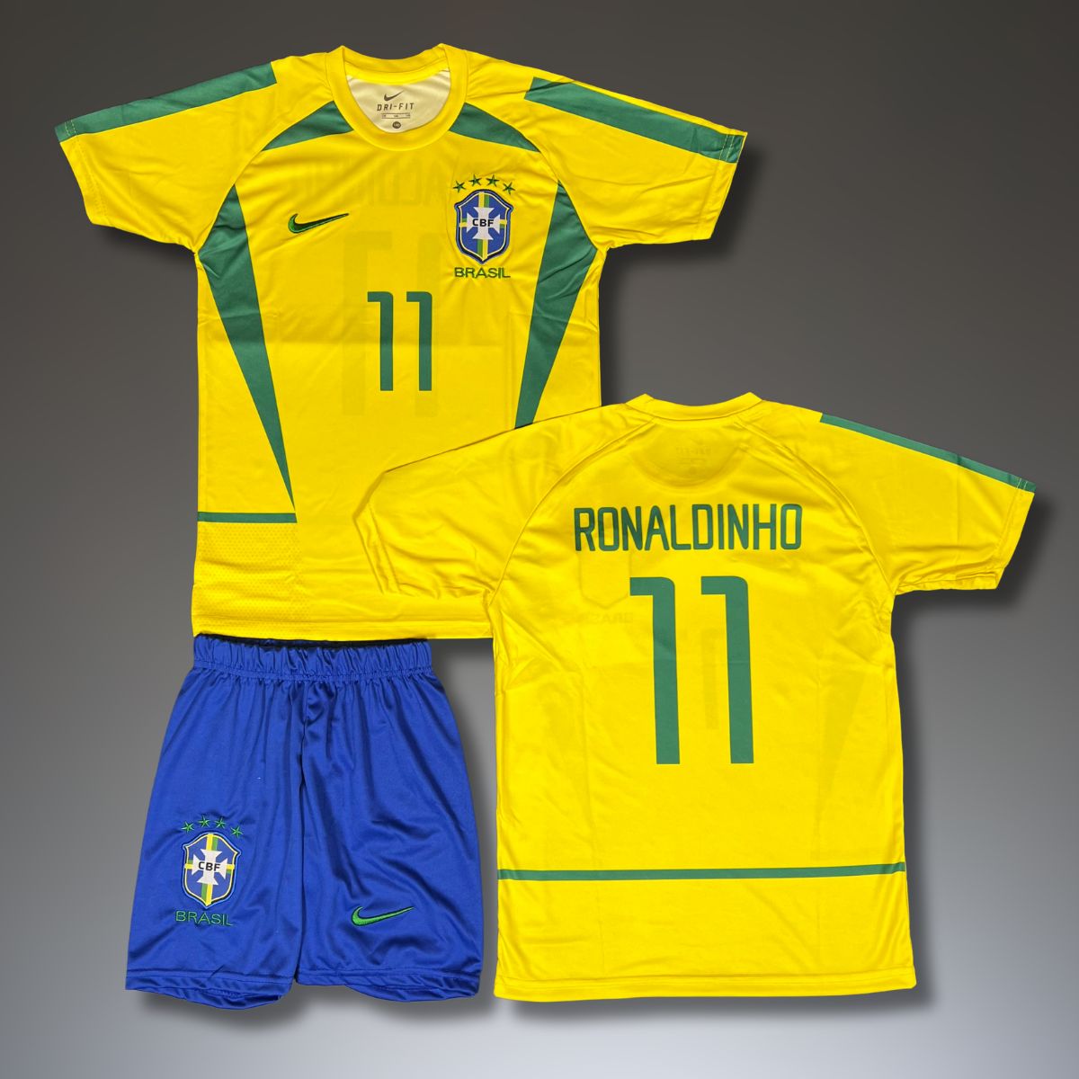 Detská súprava Brazília, Ronaldinho. MS 2002