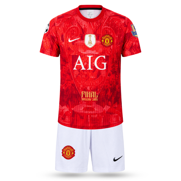 Manchester United Detský Klasický Futbalový Komplet, Ronaldo. 2008 CL Final 2nd Edition