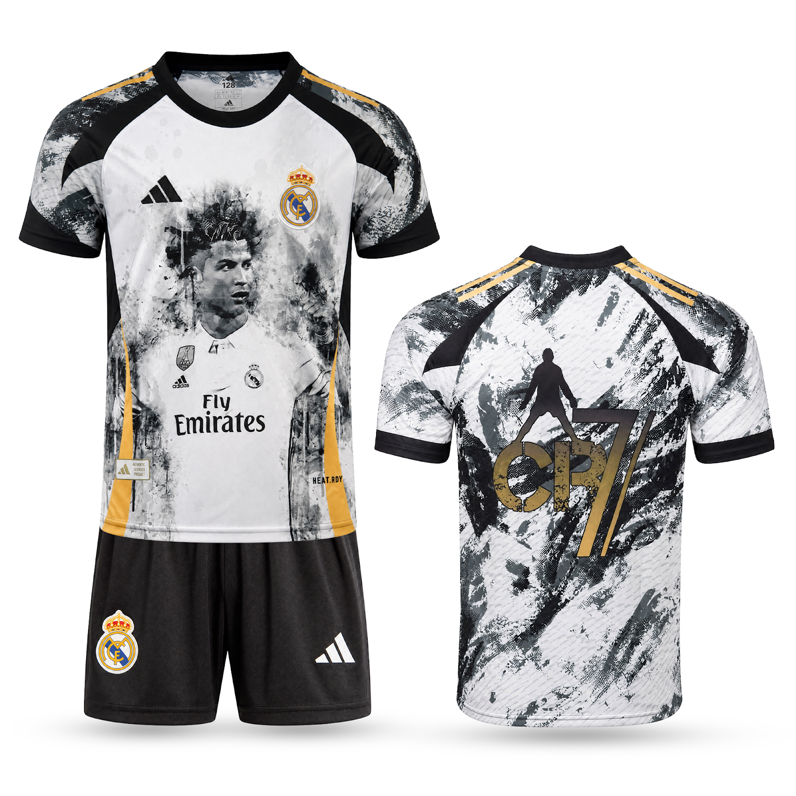 Real Madrid Kids Football Kit, Ronaldo. CR7 Edition