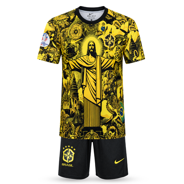 Detská súprava Brazília, žltá, Neymar Jr. Špeciálna edícia
