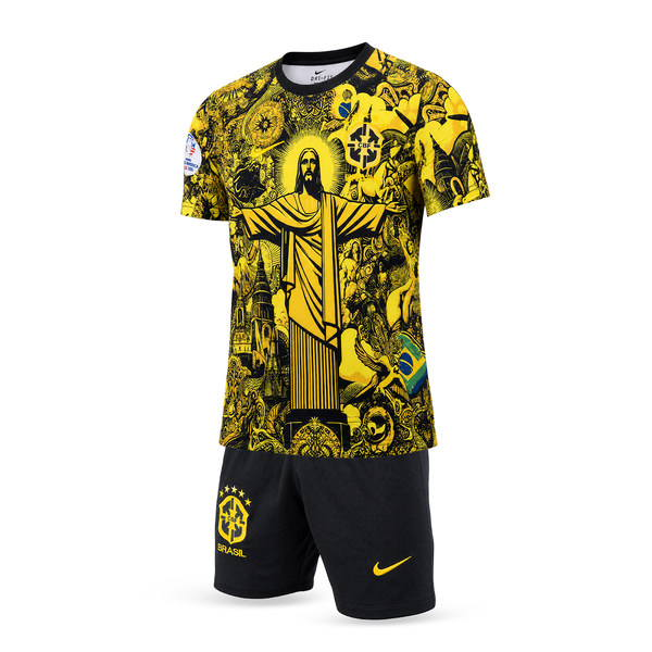 Detská súprava Brazília, žltá, Neymar Jr. Špeciálna edícia