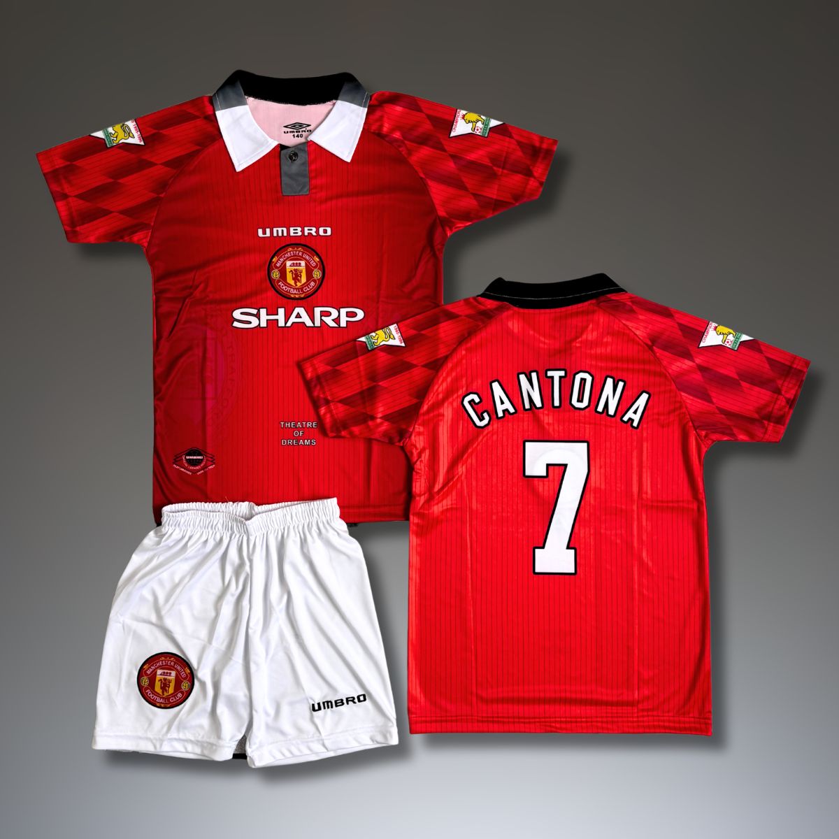 ウェア Manchester United 96/97 S/S Uniform #14 ウェア