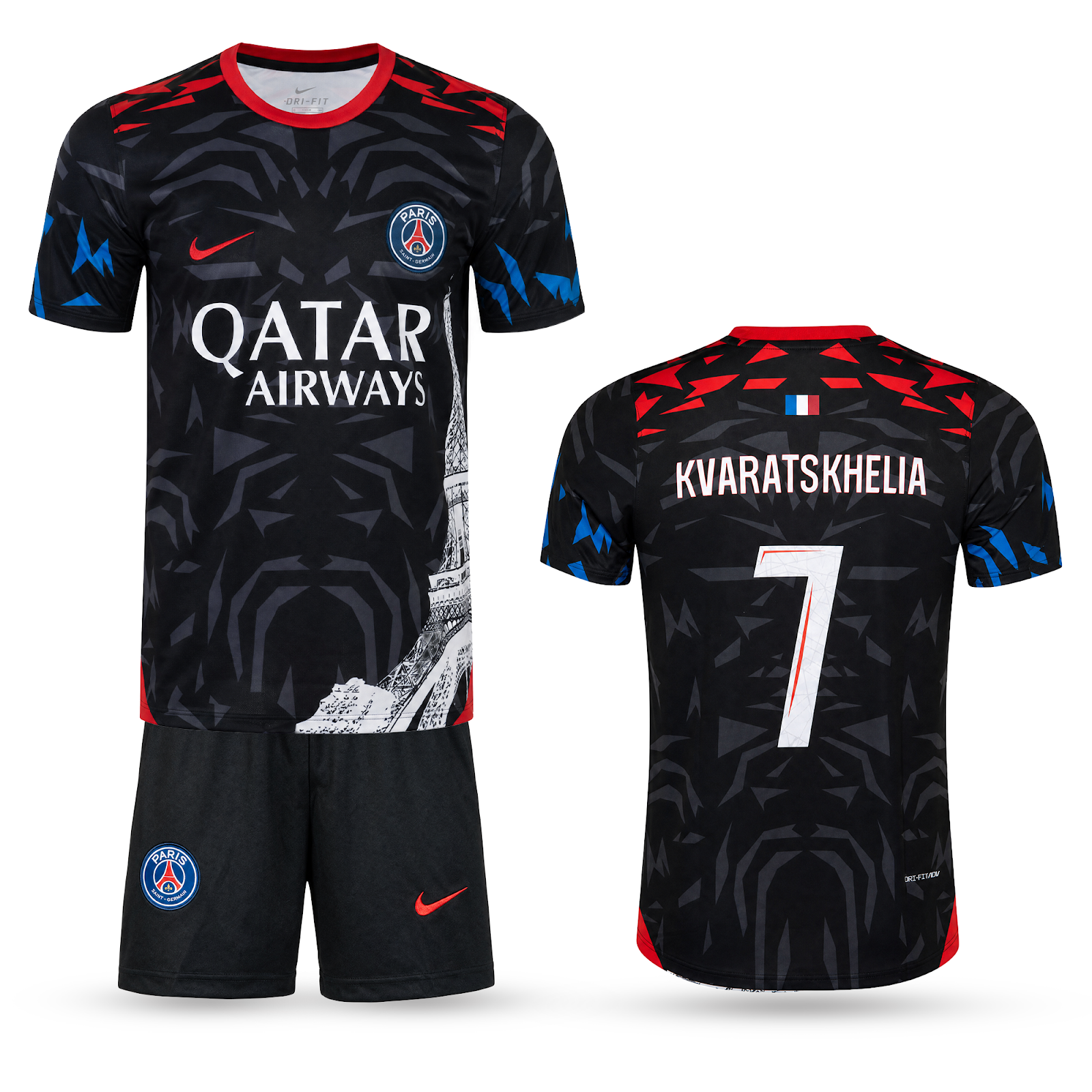 Detská súprava PSG, Kvaratskhelia. Špeciálna edícia 24/25