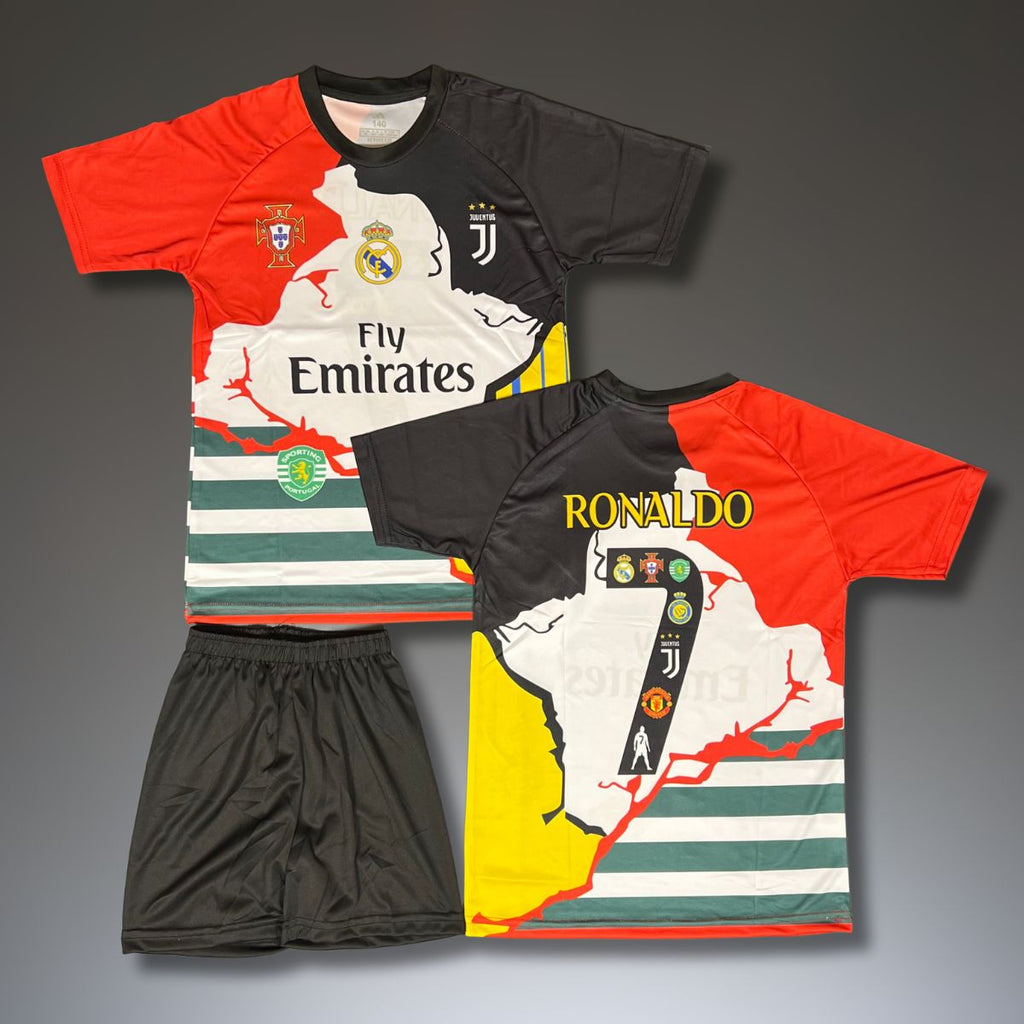 Detská súprava Cristiano Ronaldo. Špeciálna edícia All Teams