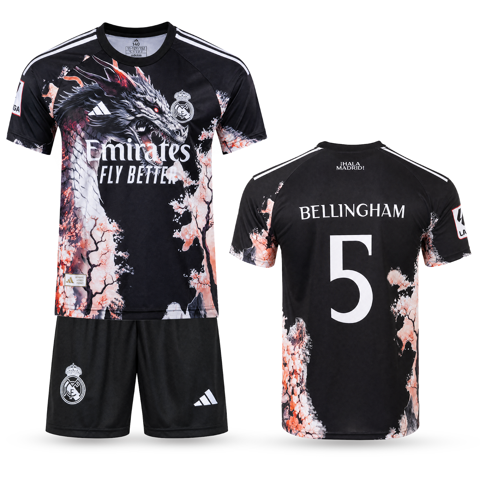Detská súprava Real Madrid, Bellingham. Oranžová dračia edícia, 2025