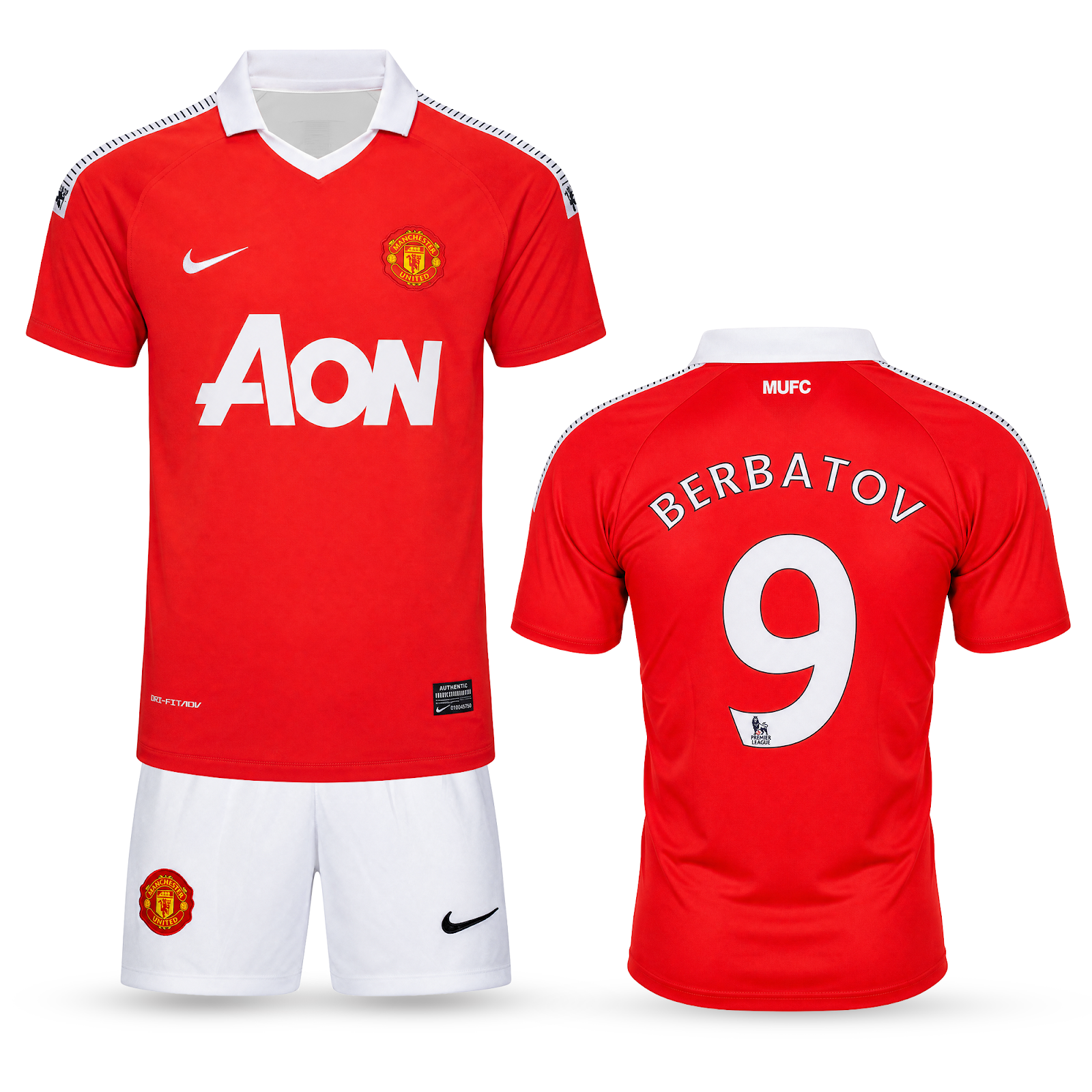 Detská súprava Manchester United, Berbatov. Classic 10/11