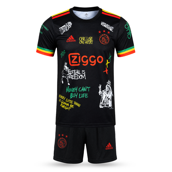 Ajax Detský Futbalový Komplet. Bob Marley Edition