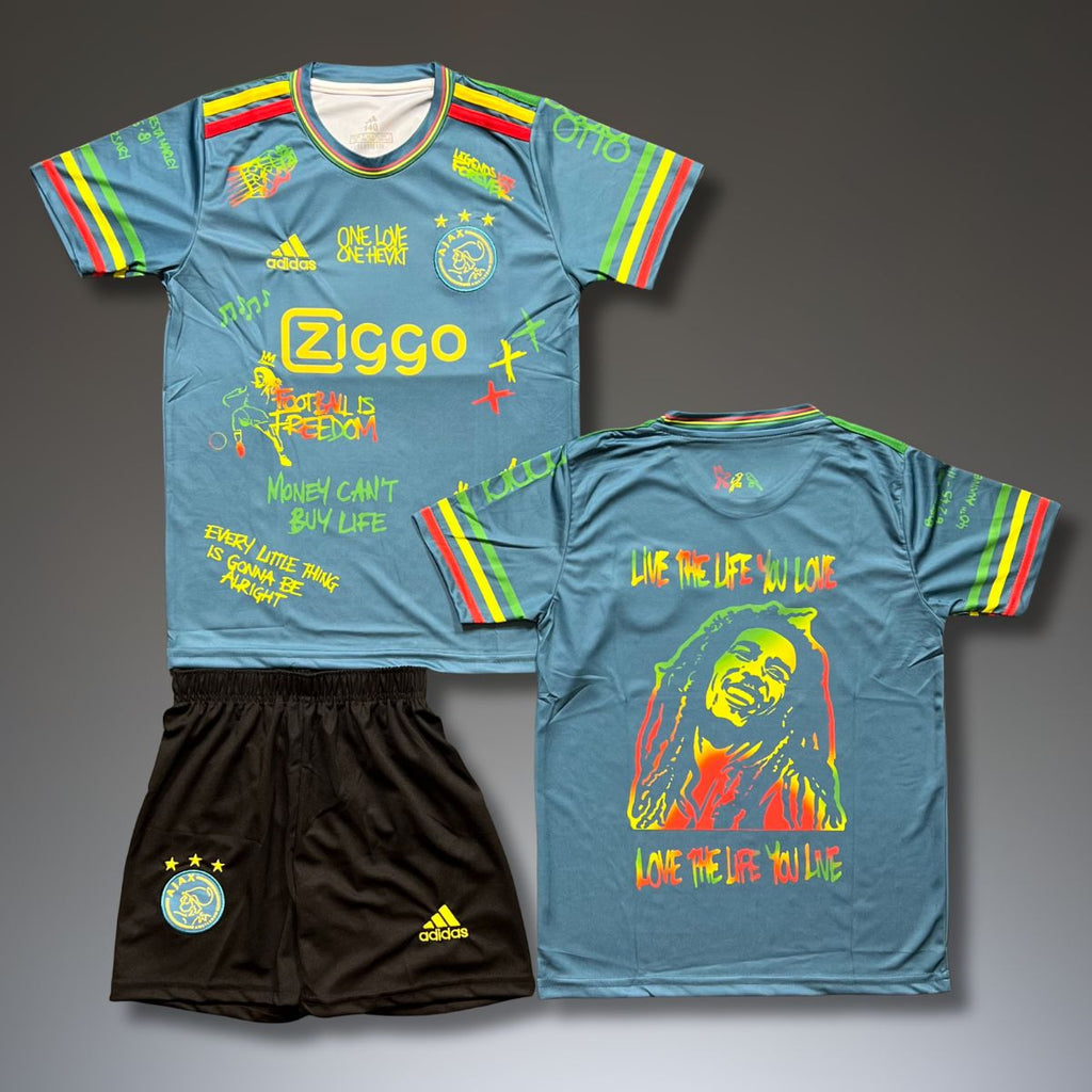 Detská súprava Ajax. Zelená edícia Bob Marley