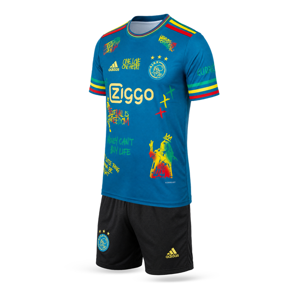Detská súprava Ajax. Zelená edícia Bob Marley