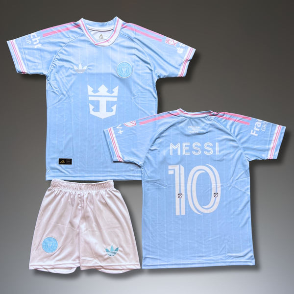 Detská súprava Inter Miami, Messi. Špeciálna svetlo modrá edícia