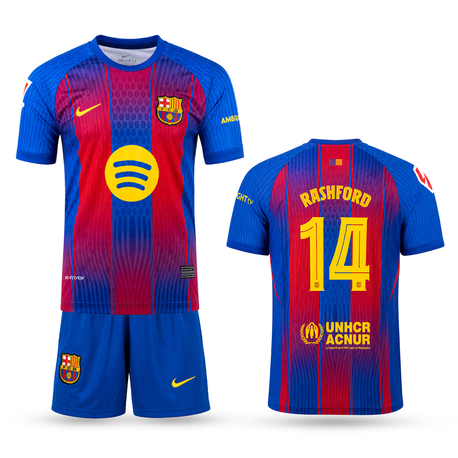 Detská súprava Barcelona, Rashford. 25/26