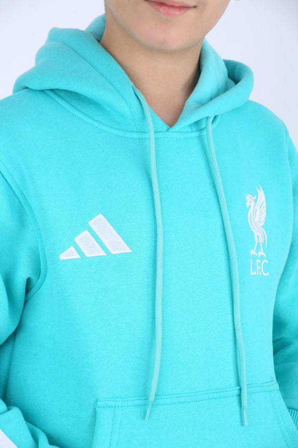 Liverpool Detská Športová Mikina, Tyrkysová