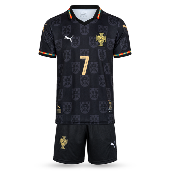 Portugalsko Detský Tretí Futbalový Komplet, Ronaldo. WC 2026, Zelená