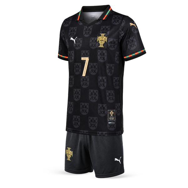Portugalsko Detský Tretí Futbalový Komplet, Ronaldo. WC 2026, Zelená