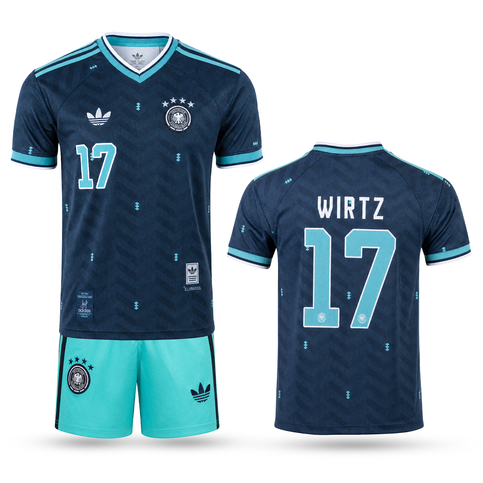 Nemecko Detský Vonkajší Futbalový Komplet, Wirtz. World Cup 2026