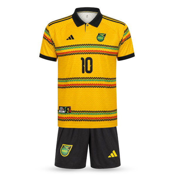 Jamajka Detský Futbalový Komplet, Bob Marley. Bob Marley Edition, Žltý