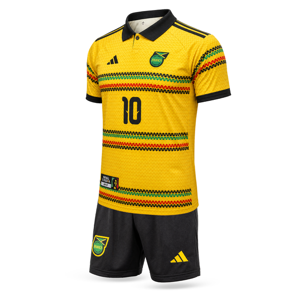 Jamajka Detský Futbalový Komplet, Bob Marley. Bob Marley Edition, Žltý