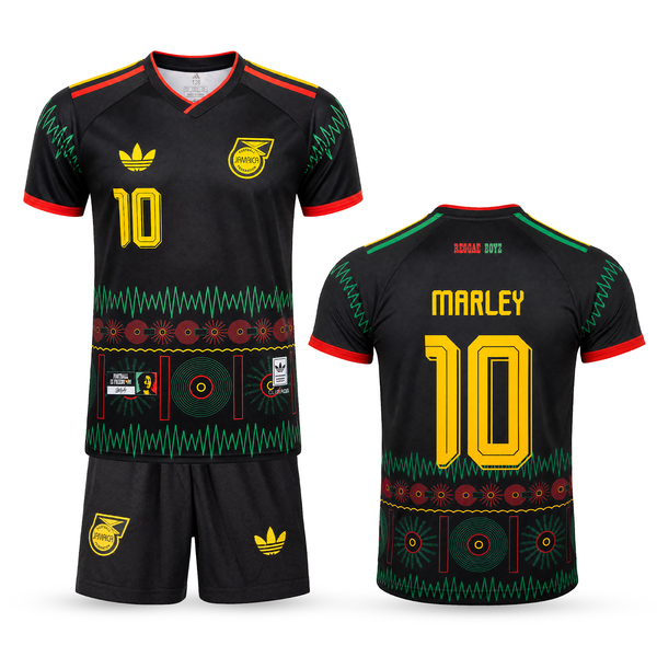 Jamajka Detský Futbalový Komplet, Bob Marley. Bob Marley Edition, Čierny