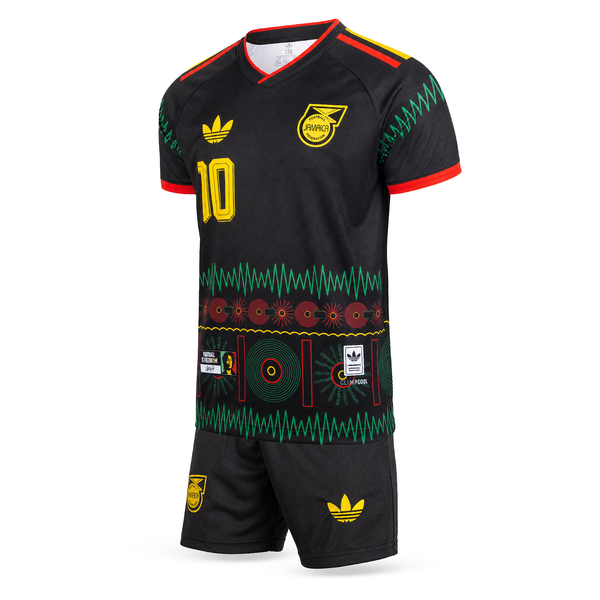 Jamajka Detský Futbalový Komplet, Bob Marley. Bob Marley Edition, Čierny