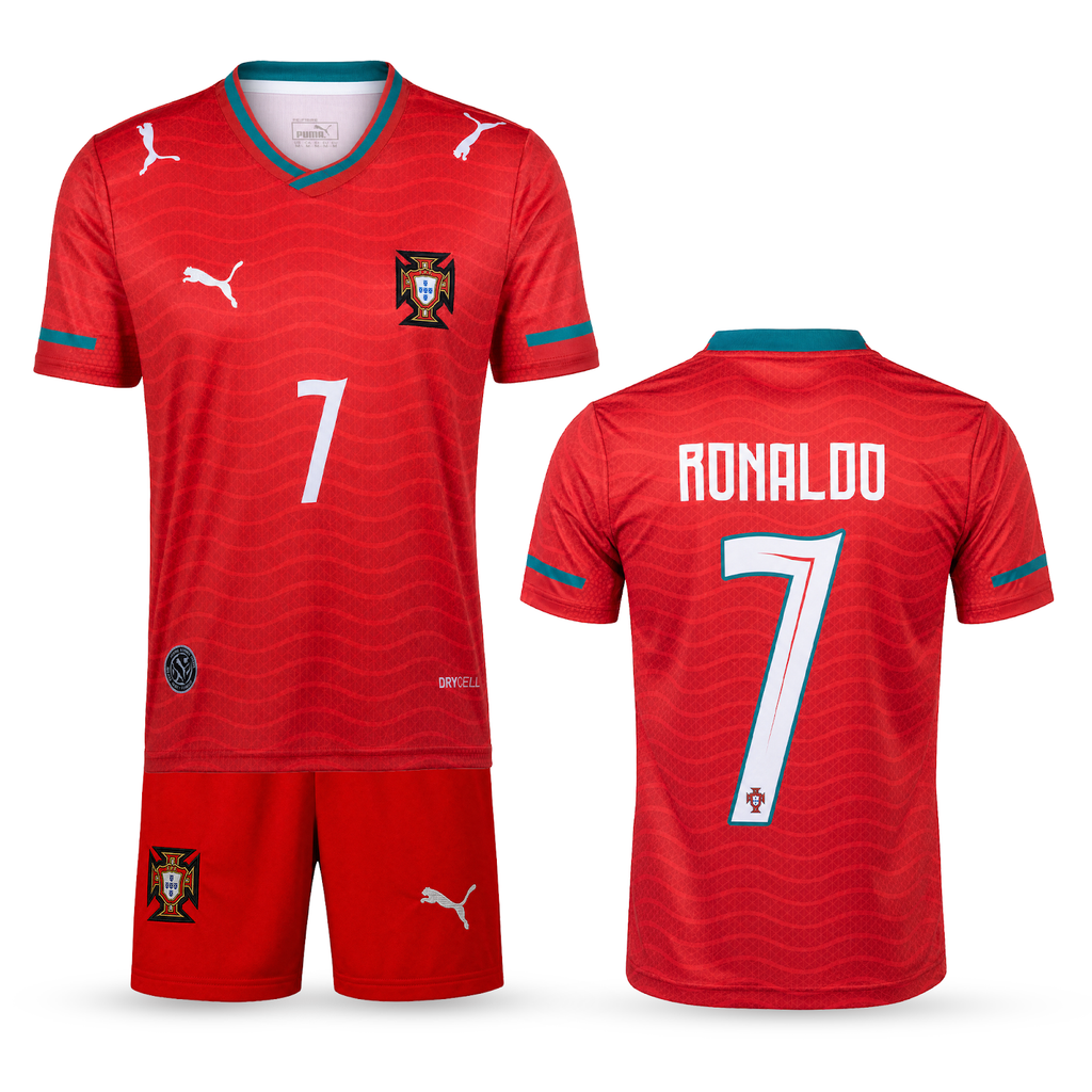 Portugalsko Detský Futbalový Komplet, Ronaldo. WC 2026