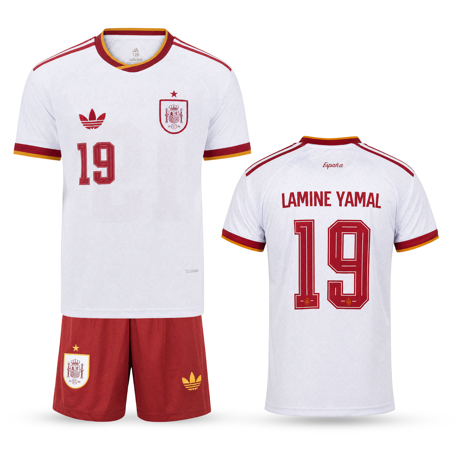 Španielsko Detský Vonkajší Futbalový Komplet, Jamal. WC 2026