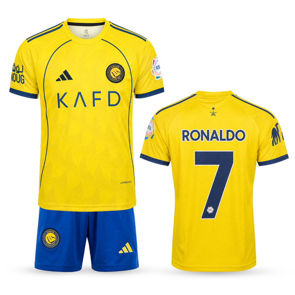Al-Nassr Detský Futbalový Komplet, Ronaldo. 25/26