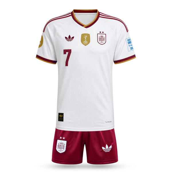 Španielsko Detský Vonkajší Futbalový Komplet, Ferran. World Cup 2026