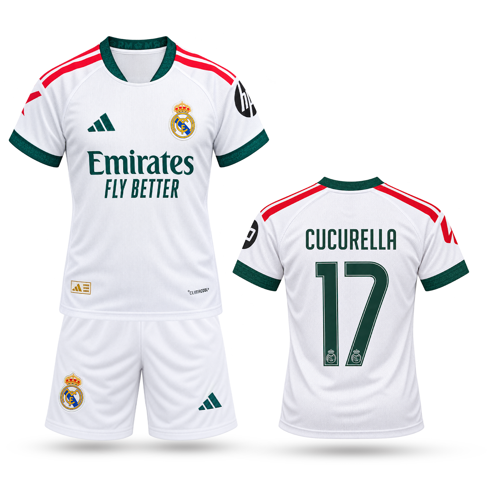 Real Madrid Detský Futbalový Komplet, Cucurella. 26/27