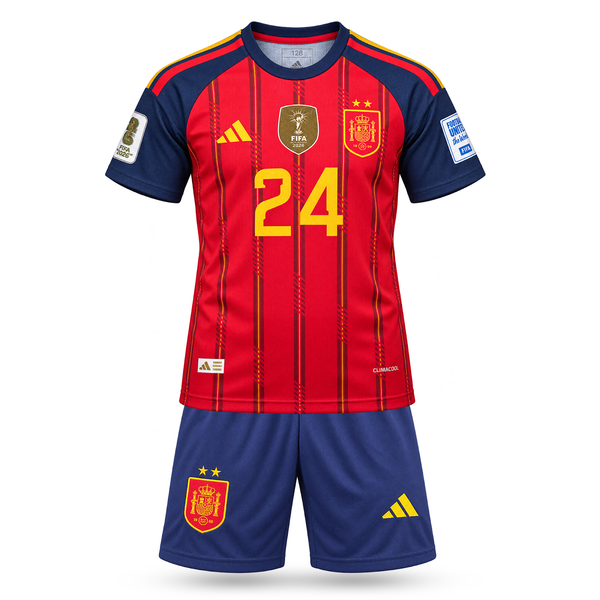 Španielsko Detský Futbalový Komplet, Cucurella. World Cup 2026