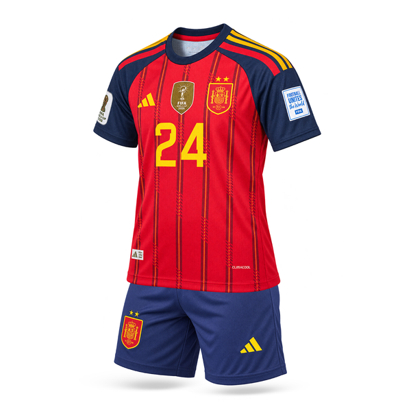 Španielsko Detský Futbalový Komplet, Cucurella. World Cup 2026