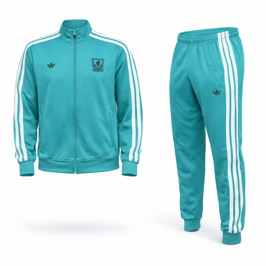 Liverpool Detská Športová Súprava. 25/26, Tyrkysová