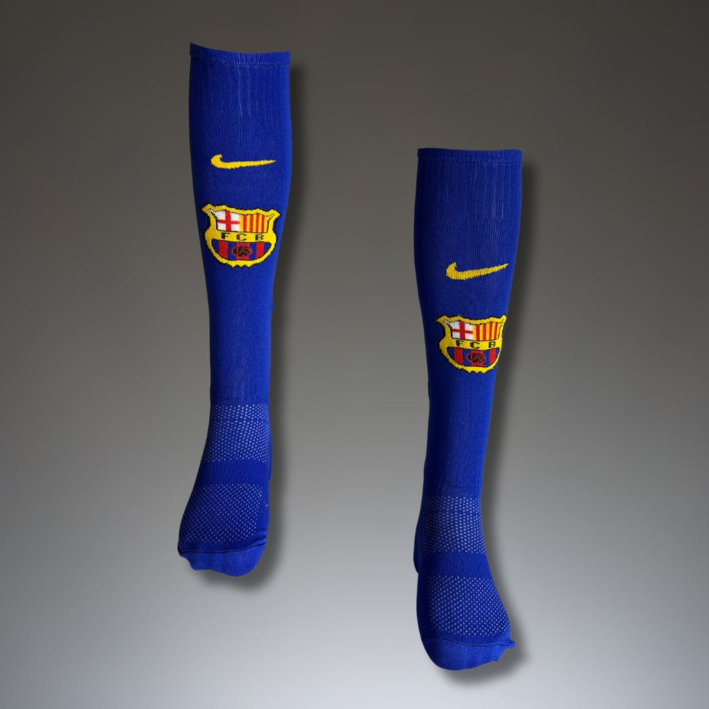 Futbalové ponožky, Barcelona, modré