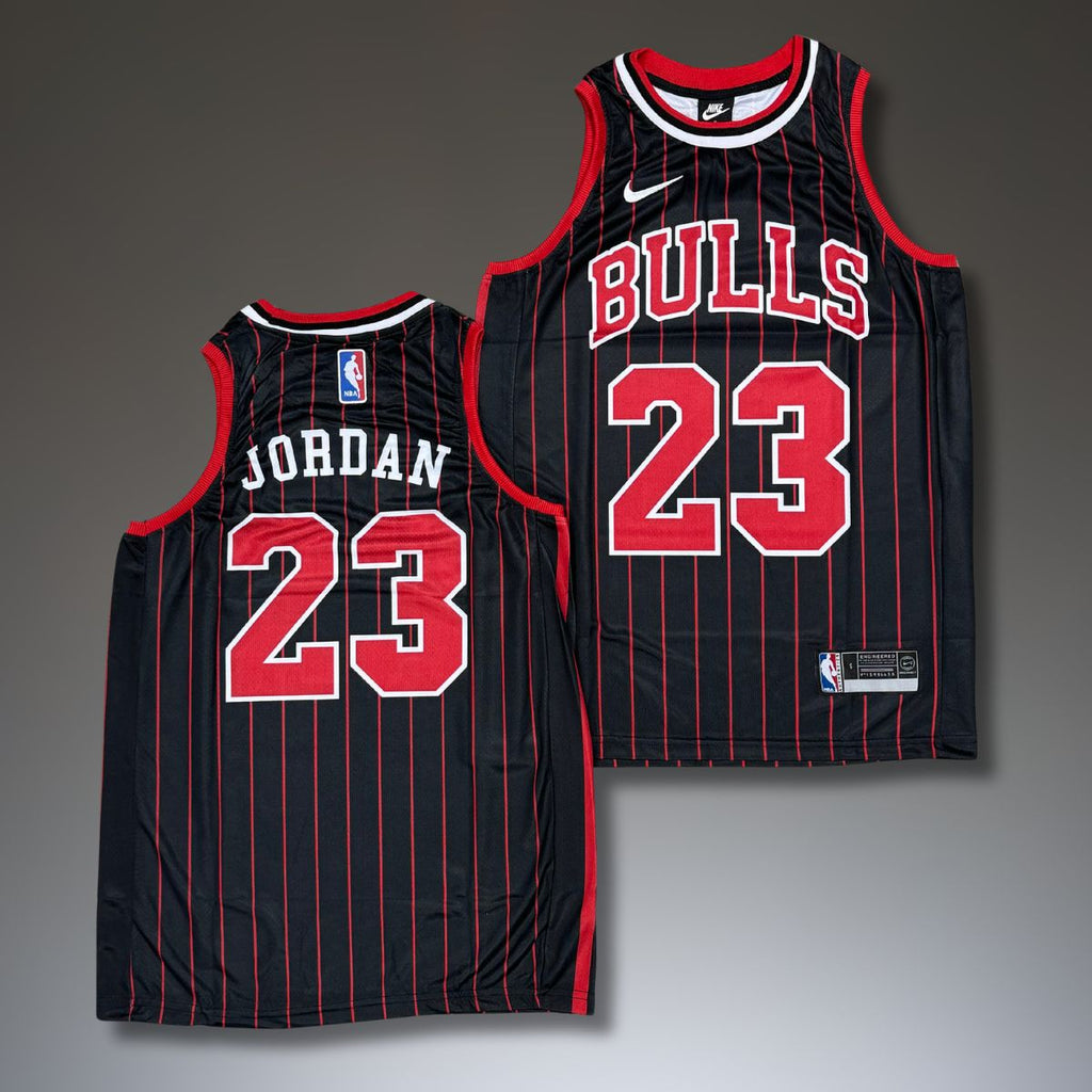 Pánsky čierny dres Chicago Bulls, Jordan