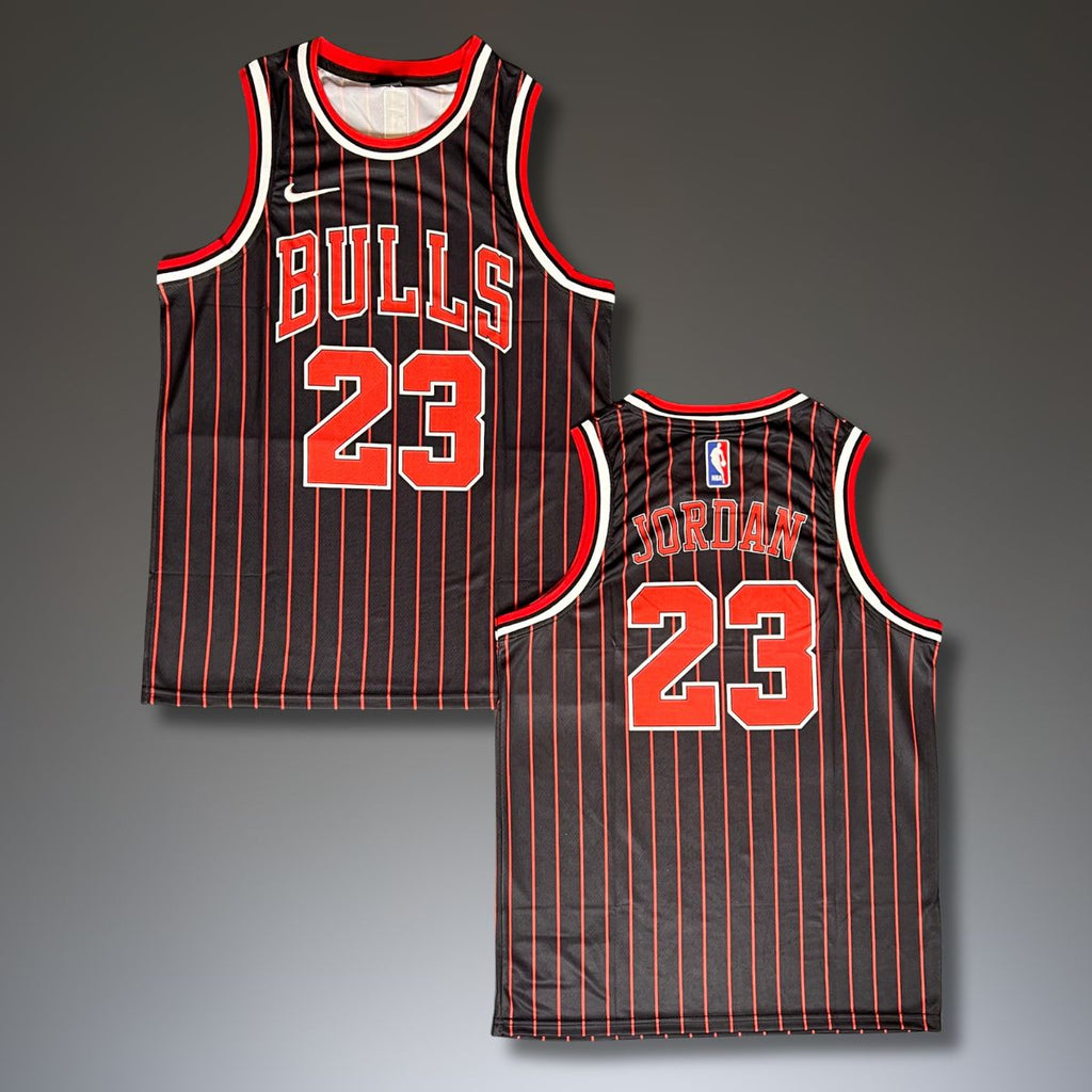 Pánsky čierny dres Chicago Bulls, Jordan