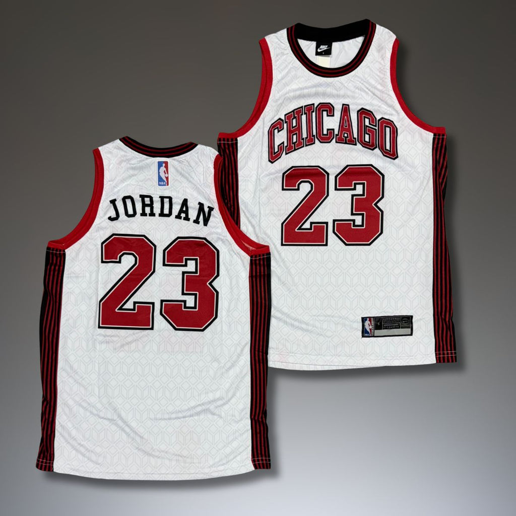 Pánsky biely dres Chicago Bulls, Jordan