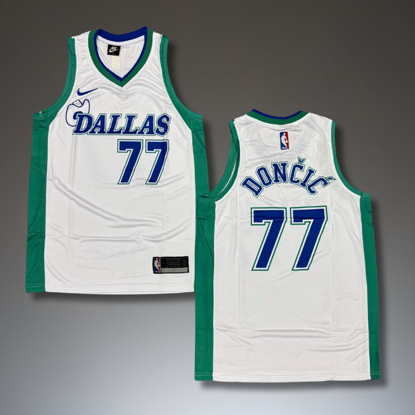 Pánsky biely dres Dallas Mavericks, Doncic